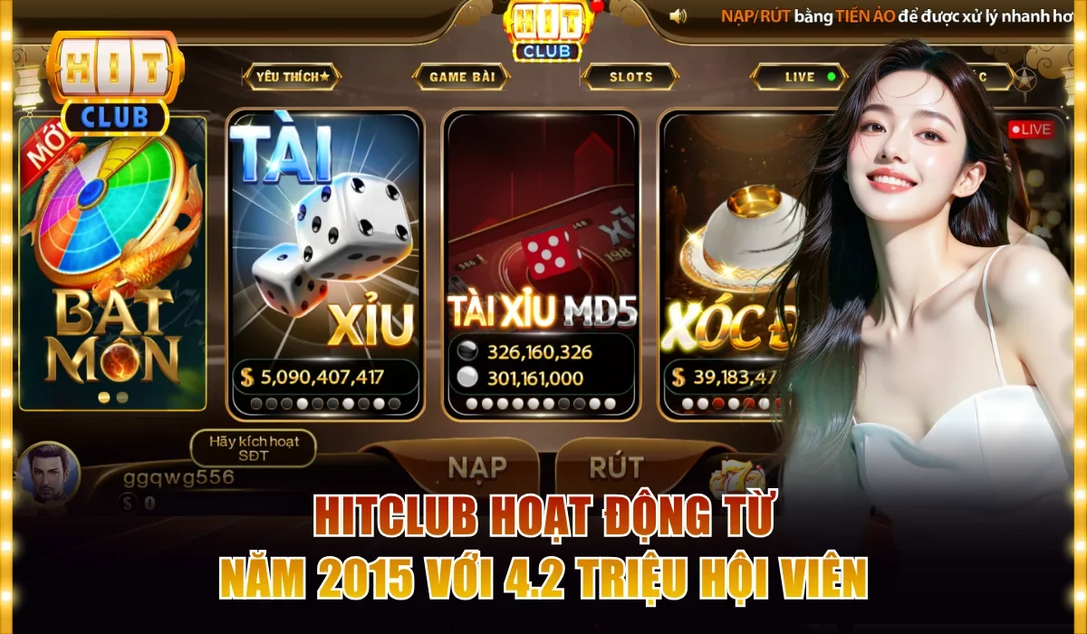 HITCLUB 8 hitclub hoat dong tu nam 2015 voi 4 2 trieu hoi vien