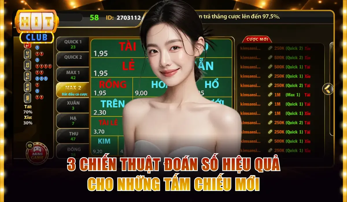 Keno - Luật Chơi Và 3+ Chiến Thuật Vàng Trên Hitclub 4 3 chiến thuật đoán số hiệu quả cho những tấm chiếu mới